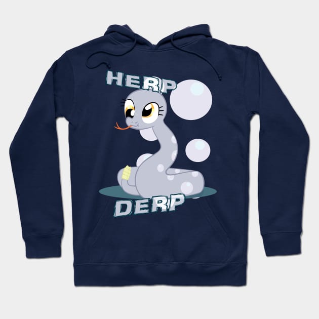 Herp Derp Hoodie by atarahderek